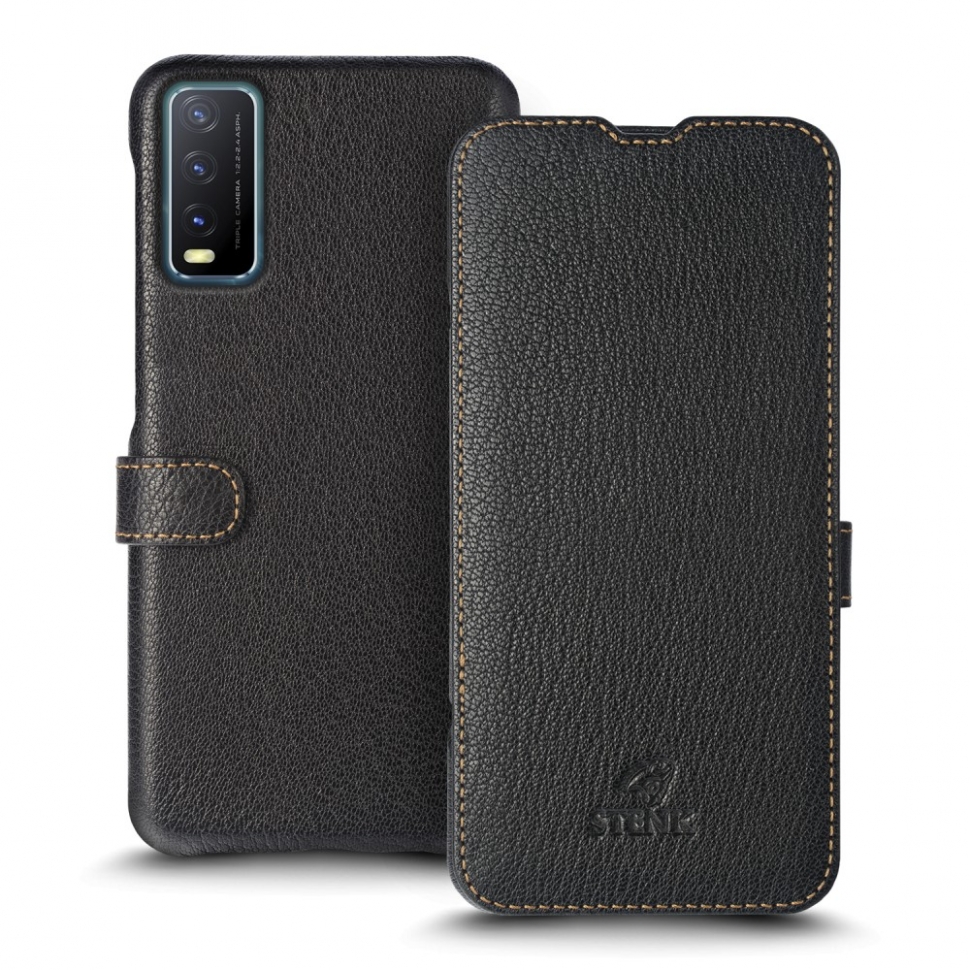

Чехол книжка Stenk Premium для Vivo Y20 Чёрный