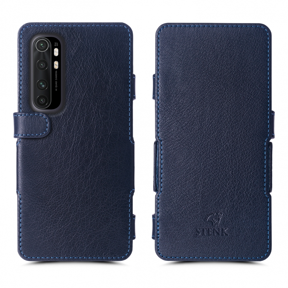 

Чехол книжка Stenk Prime для Xiaomi Mi Note 10 Lite Синий