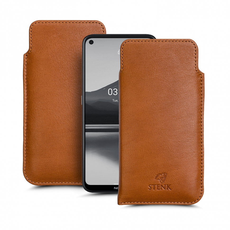 

Футляр Stenk Elegance для Nokia 3.4 Camel
