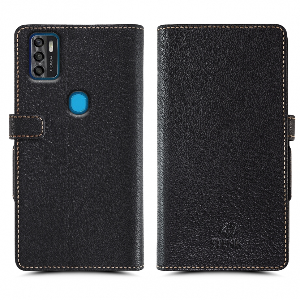 

Чехол книжка Stenk Wallet для ZTE Blade A7s (2020) Черный