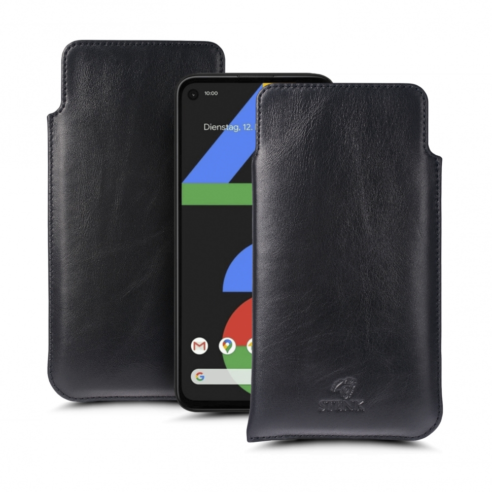 

Футляр Stenk Elegance для Google Pixel 4a Чёрный