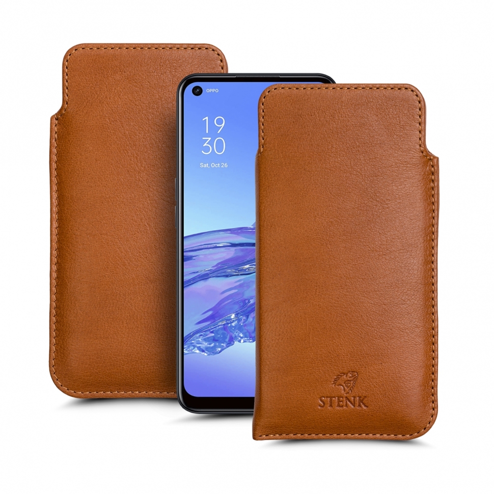 

Футляр Stenk Elegance для OPPO A53 Camel