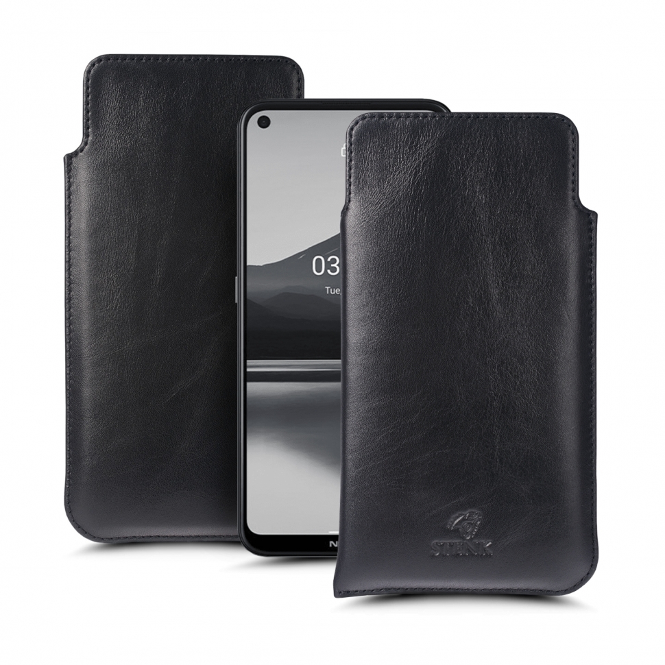 

Футляр Stenk Elegance для Nokia 3.4 Чёрный