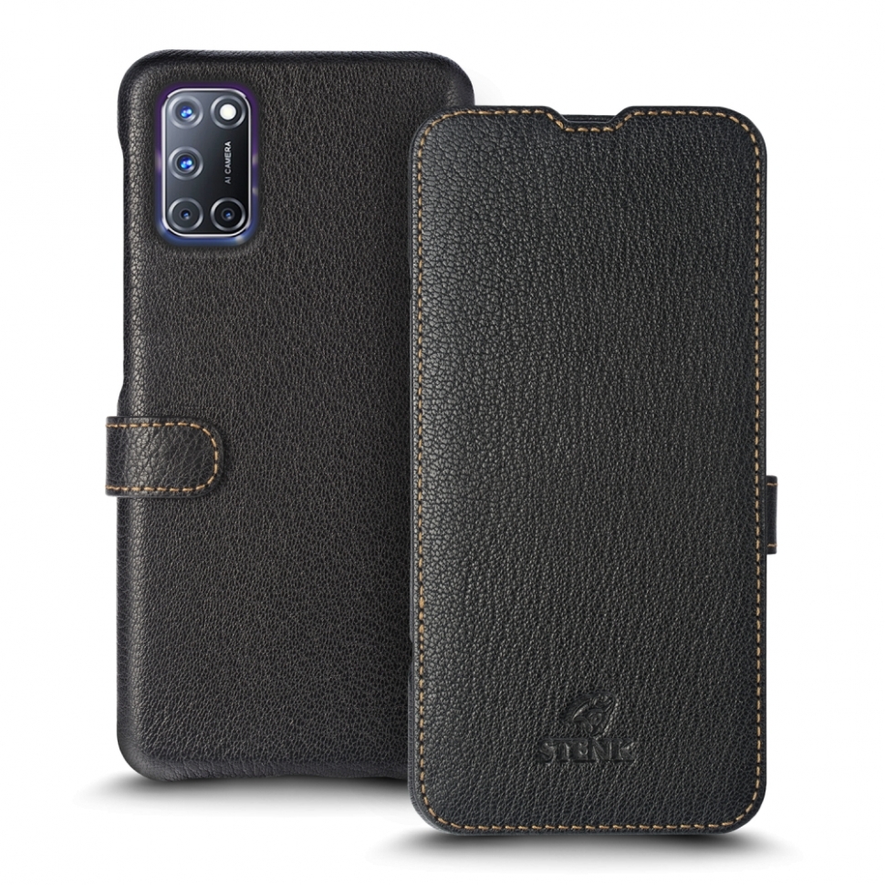 

Чехол книжка Stenk Premium для OPPO A72 Чёрный