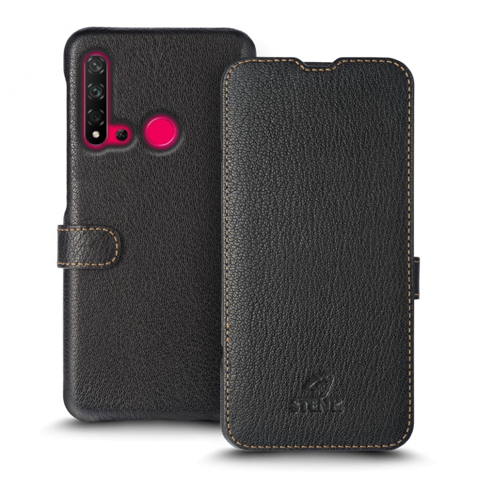

Чехол книжка Stenk Premium для Huawei P20 Lite (2019) Чёрный