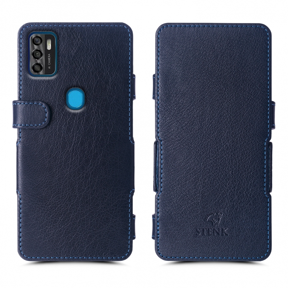 

Чехол книжка Stenk Prime для ZTE Blade A7s (2020) Синий