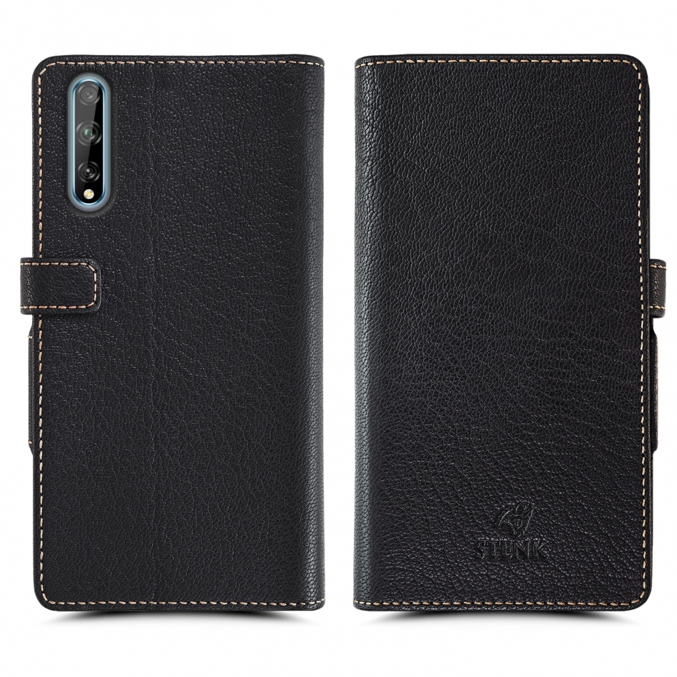 

Чехол книжка Stenk Wallet для HuaWei P Smart S Черный