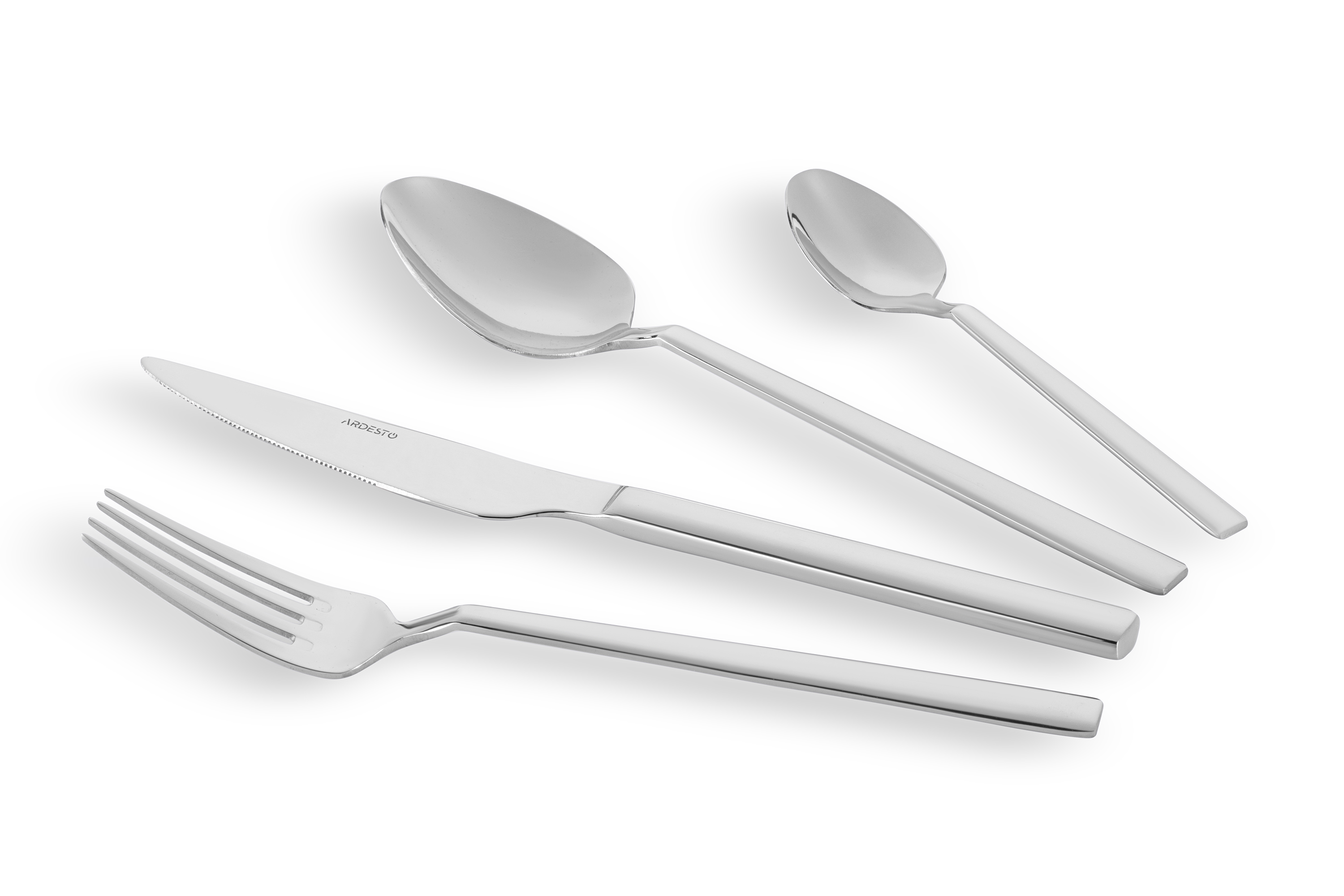 

Набір столових приборів Ardesto Black Mars Bergmann 24 предмети Нержавіюча сталь