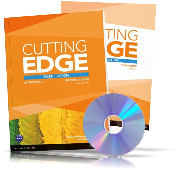 

Cutting Edge Intermediate, Student's book + Workbook + DVD / Учебник + Тетрадь английского языка