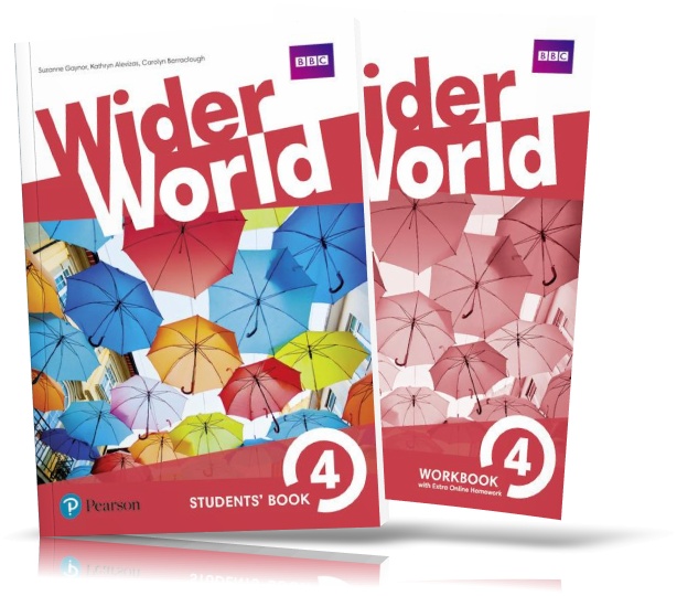 

Wider World 4, Student's book + Workbook / Учебник + Тетрадь английского языка