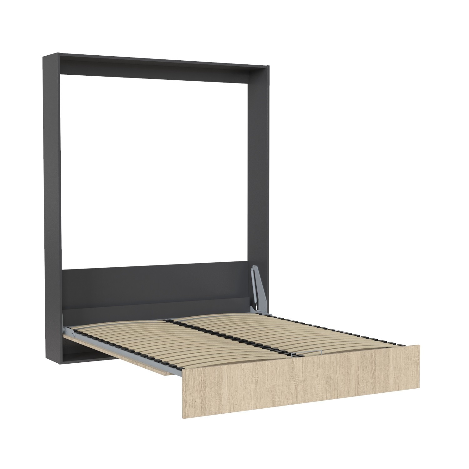 

Кровать-шкаф двухспальная Smartmebel Mira 200 см х160 см (MI-V-160-08-03-01)