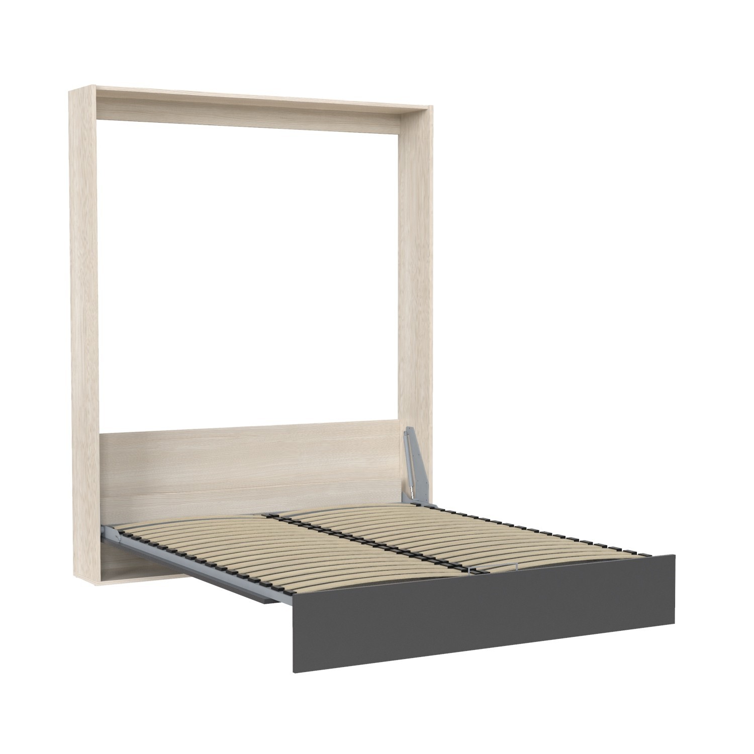 

Кровать-шкаф двухспальная Smartmebel Mira 200 см х160 см (MI-V-160-08-05-03)