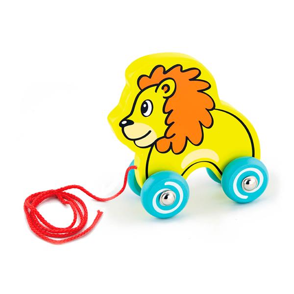 

Дерев'яна каталка Viga Toys Лев (50090)