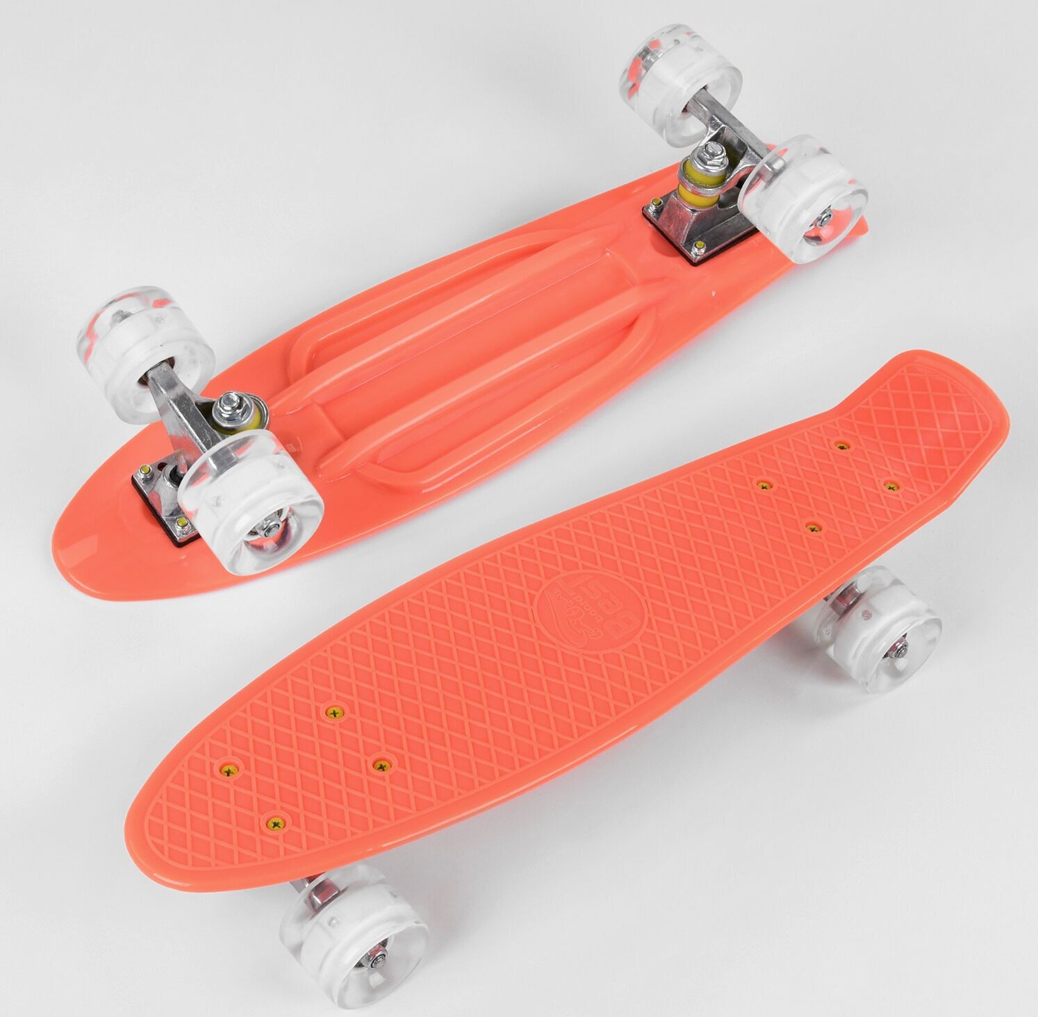 

Пенни борд Best Board 1102 доска 55 см Rолёса PU светятся Оранжевый