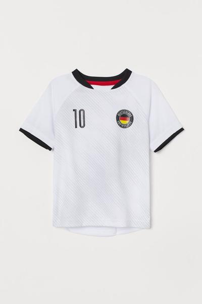 

Футболка для футбола H&M 130/140 (140/68) Белый /Германия