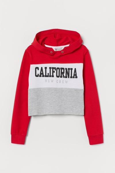 

Худи с принтом H&M 170 (170/88) Красный/California