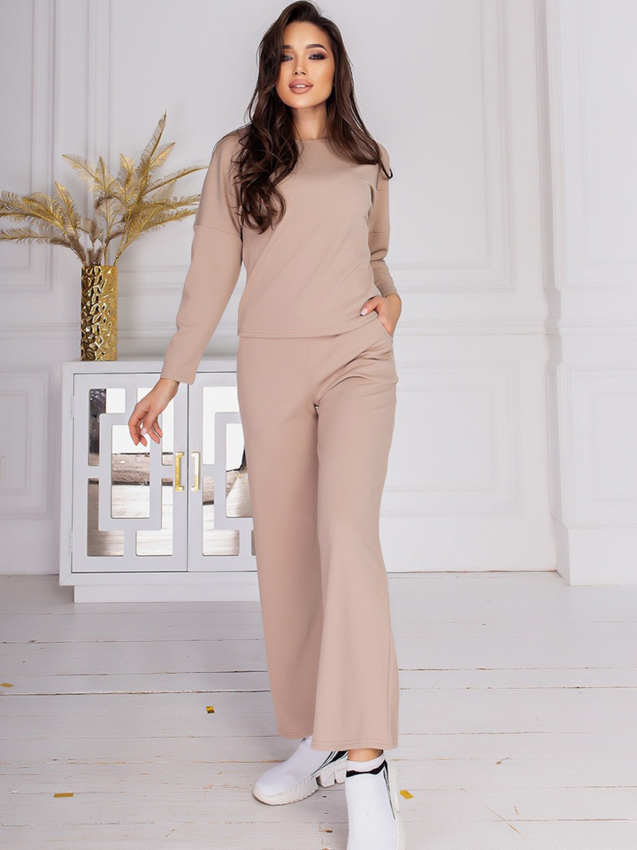 

Костюм Olliviya 8690  Бежевый, Костюм Olliviya 8690 46 Бежевый