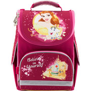 

Рюкзак школьный Kite Princess, 1 отделение, каркасный, розовый, P18-501S