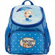 

Рюкзак дошкольный Kite Popcorn Bear, 1 отделение, мягкий, голубой, PO17-535XXS-1