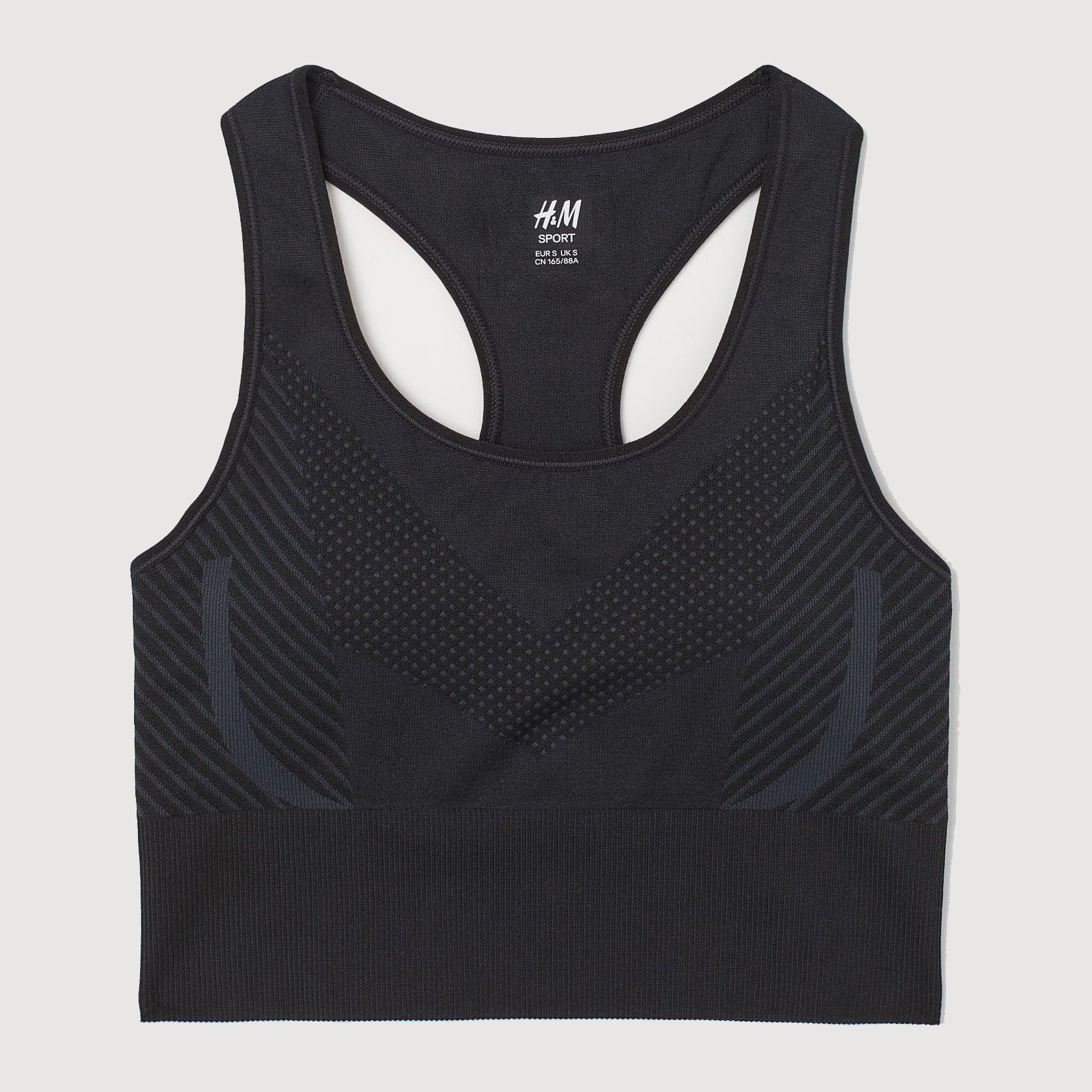 

Спортивный топ H&M 1803-8617782 S Черный