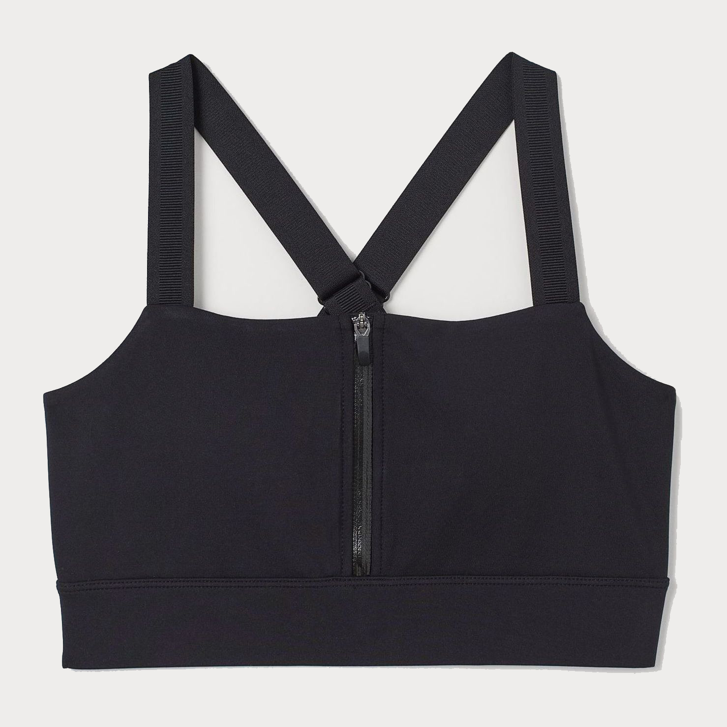 

Спортивный топ H&M 2302-8943552 M Черный