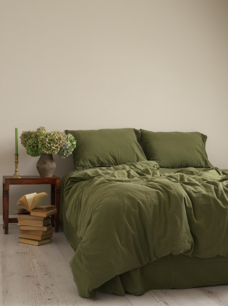 

Комплект постільної білизни 200x220 LIMASSO CAPULET OLIVE STANDART 800374 Євро