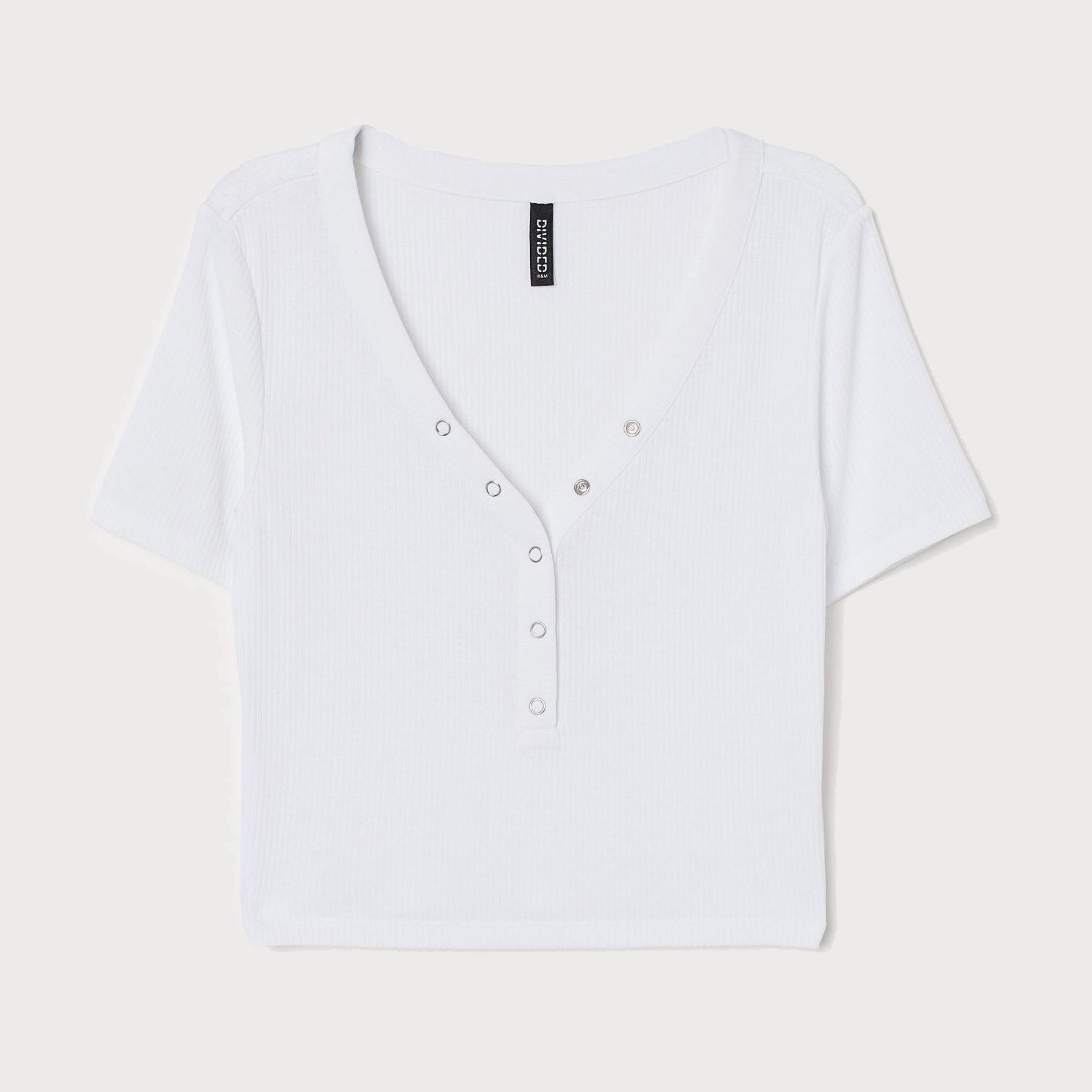 

Топ H&M 2803-7613100 L Белый