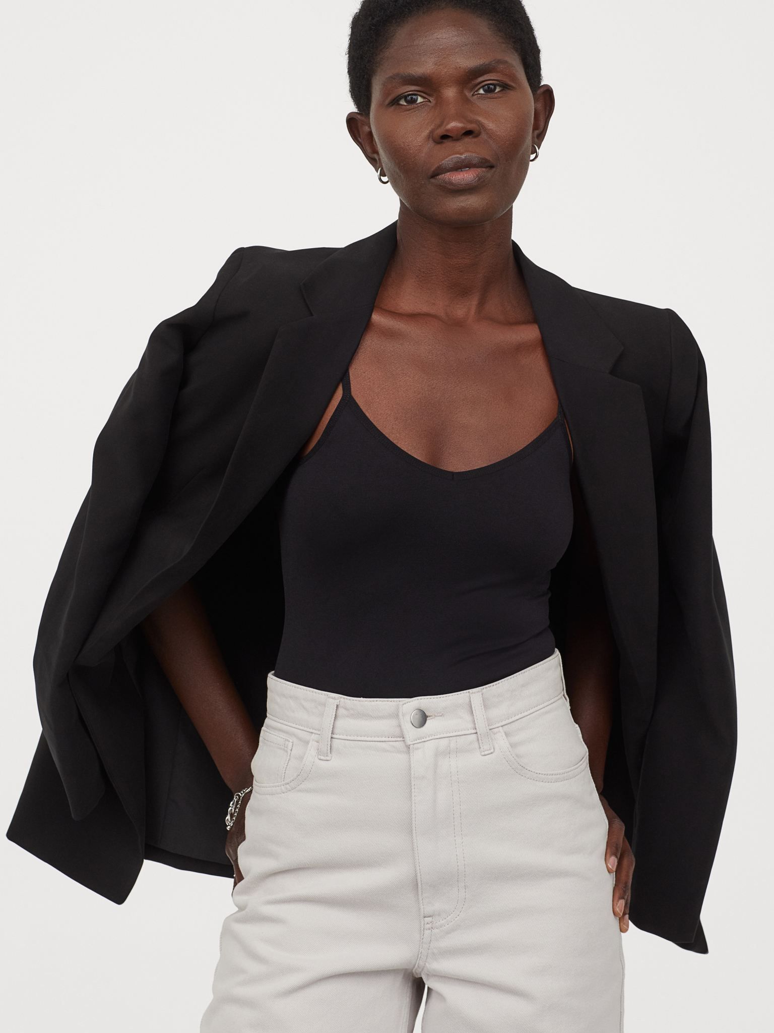 

Майка H&M 412-8280671  Черная, Майка H&M 412-8280671 XS Черная