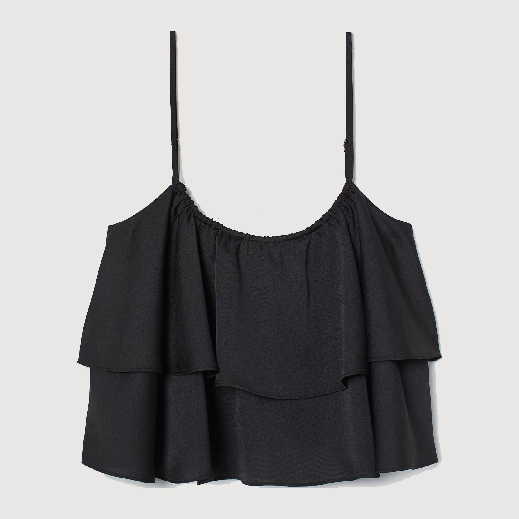 

Топ H&M 504-7708559 34 Черный