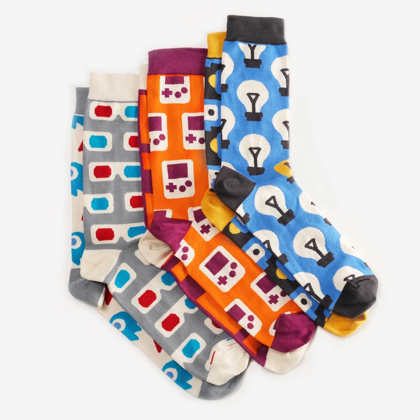 

Набір шкарпеток Dodo Socks Geek, Набір шкарпеток Dodo Socks Geek 36-38