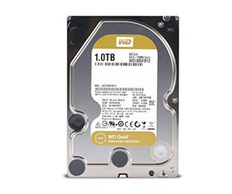 

Накопитель HDD SATA 1.0TB WD Gold 7200rpm 128MB (WD1005FBYZ)