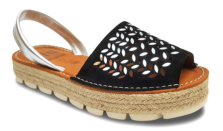 

Сандалии менорки Blusandal 39 negro чёрные