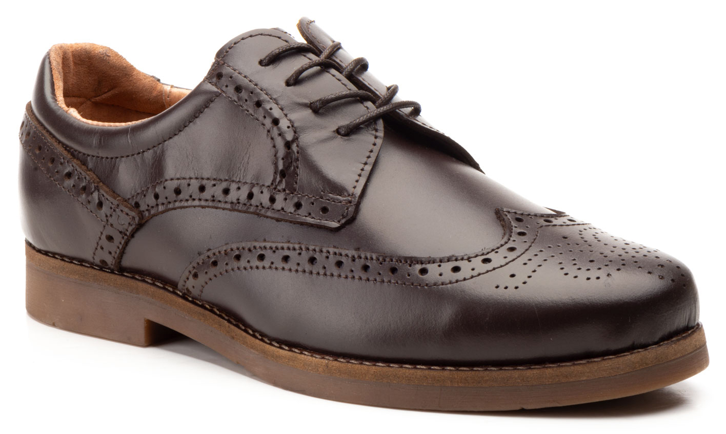 

Туфли броги Keelan 44 marron коричневые