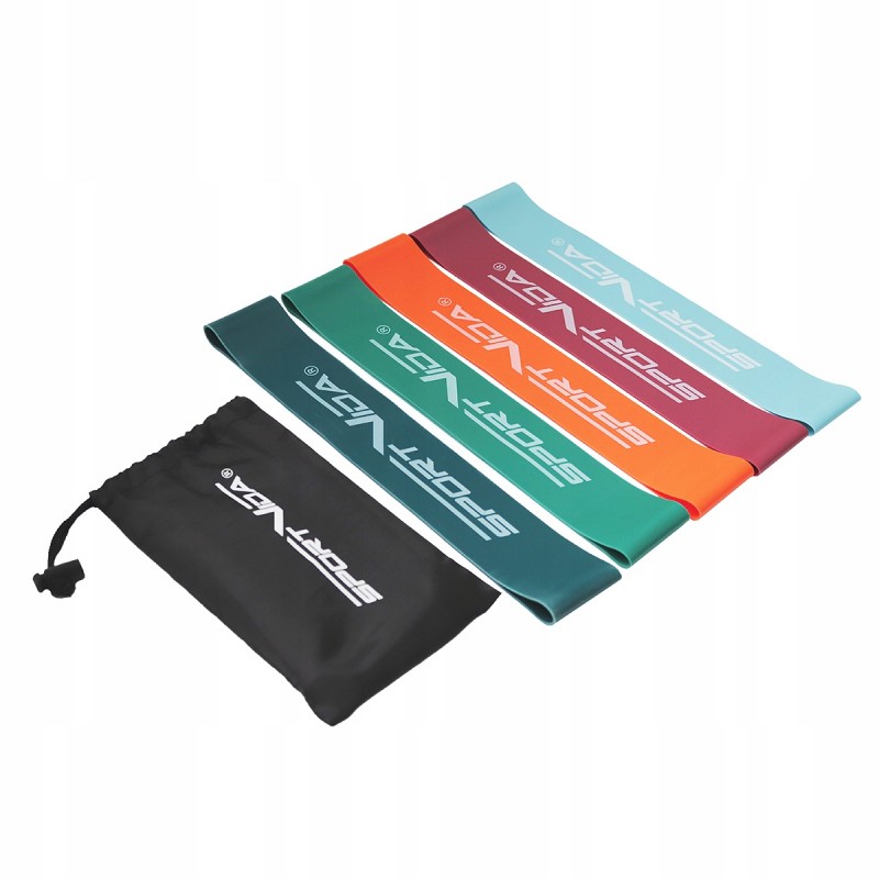 

Лента сопротивления SportVida Mini Power Band 5 шт 0-25 кг, код: SV-HK0206