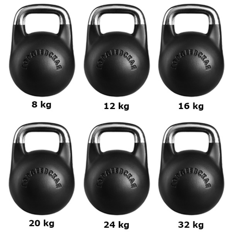 

Набор гирь CrossGym Gordeyevskaya Black 112 кг, код: GG-112BK