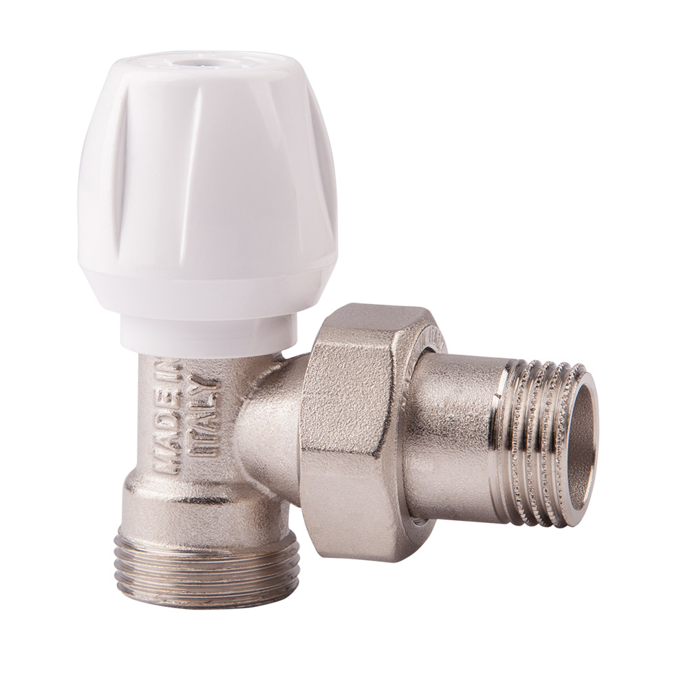 

Кран радиаторный Icma 1/2" угловой под фитинг №826, 804