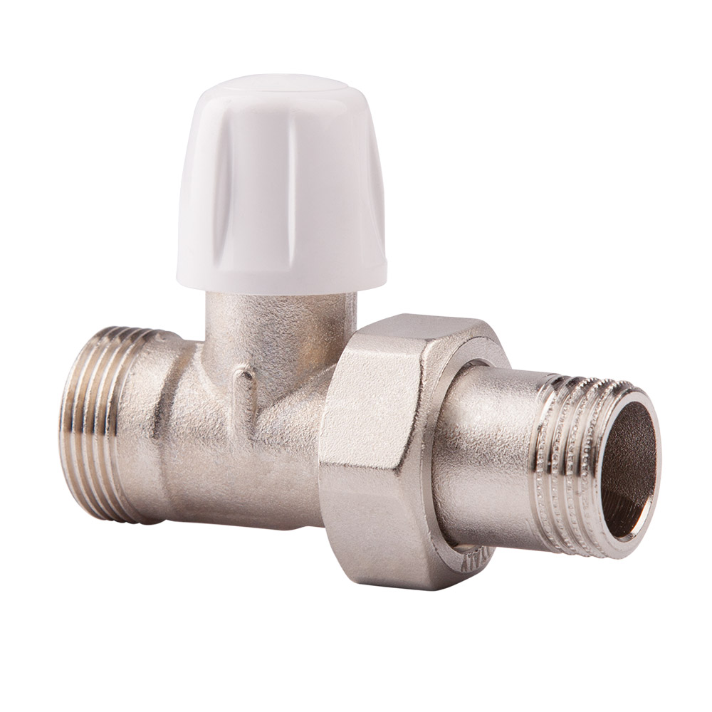 

Кран радиаторный Icma 1/2" прямой под фитинг, без ручки №829