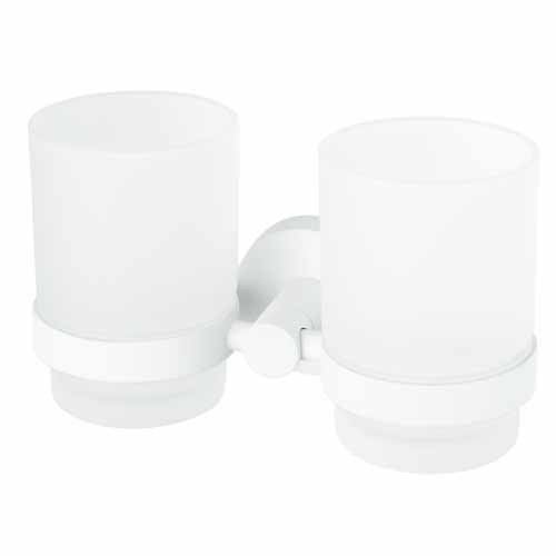 

Стакан для зубных щеток Haceka Kosmos White двойной 402808