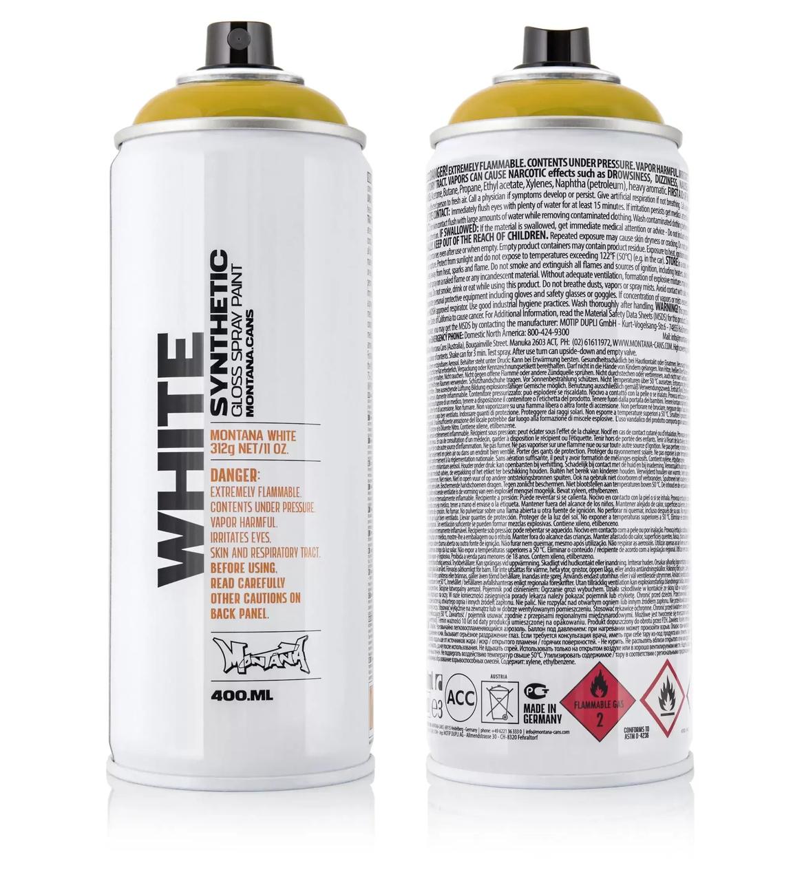 

Краска Montana WHT1050 Охра 400 мл (Ochre) (280047)