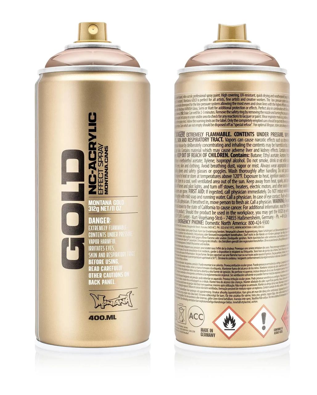 

Краска Montana Gold M2000 Медный хром 400 мл (Copperchrome) (285936)