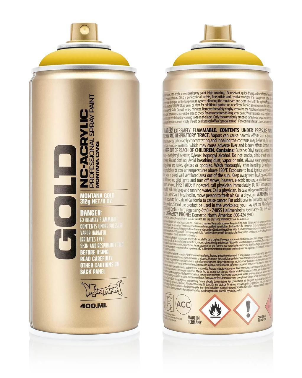 

Краска Montana Gold 1030 Банан 400мл (Banana) (283932)