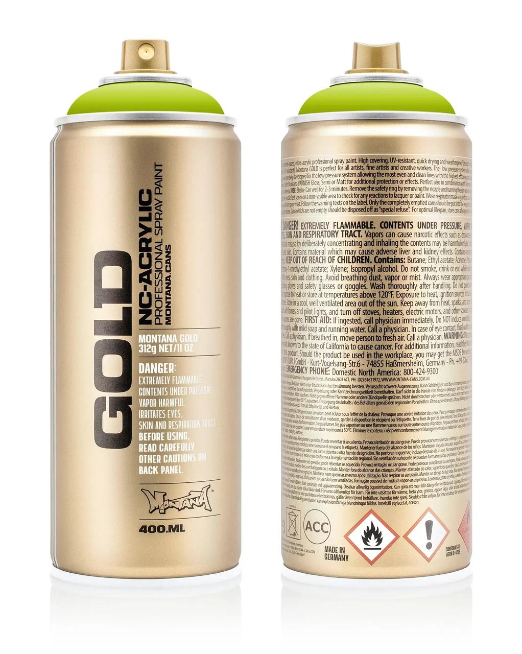 

Краска Montana Gold 6030 Лайм 400 мл (Lime) (285059)
