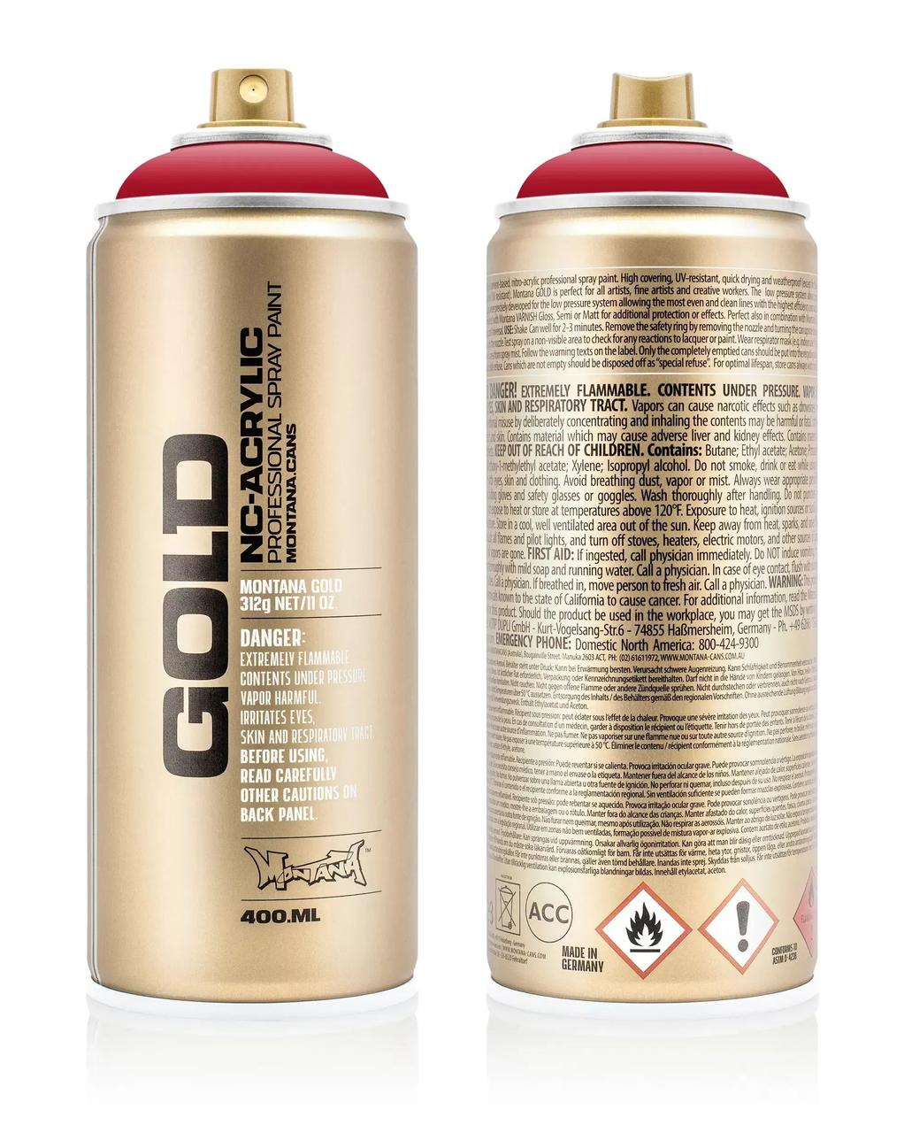 

Краска Montana Gold 3040 Кетчуп 400 мл (Ketchup) (284359)