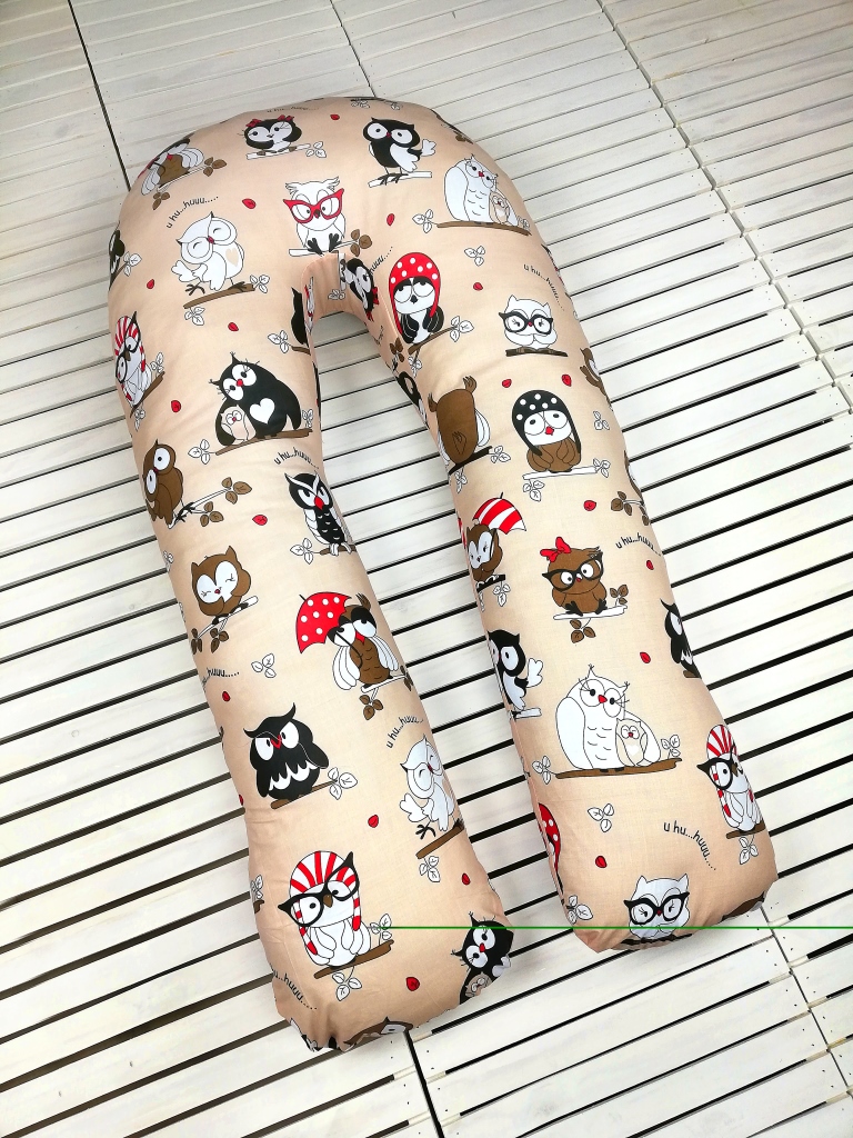 

Подушка для беременных Coolki Little Owls XL 120x75