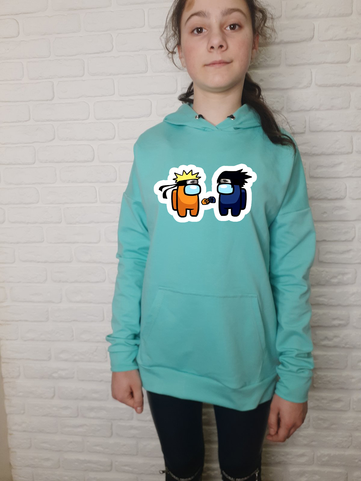 

Худи для девочек ArtSvet Naruto anime (Наруто) Бирюзовый 140 см N1RCTBI