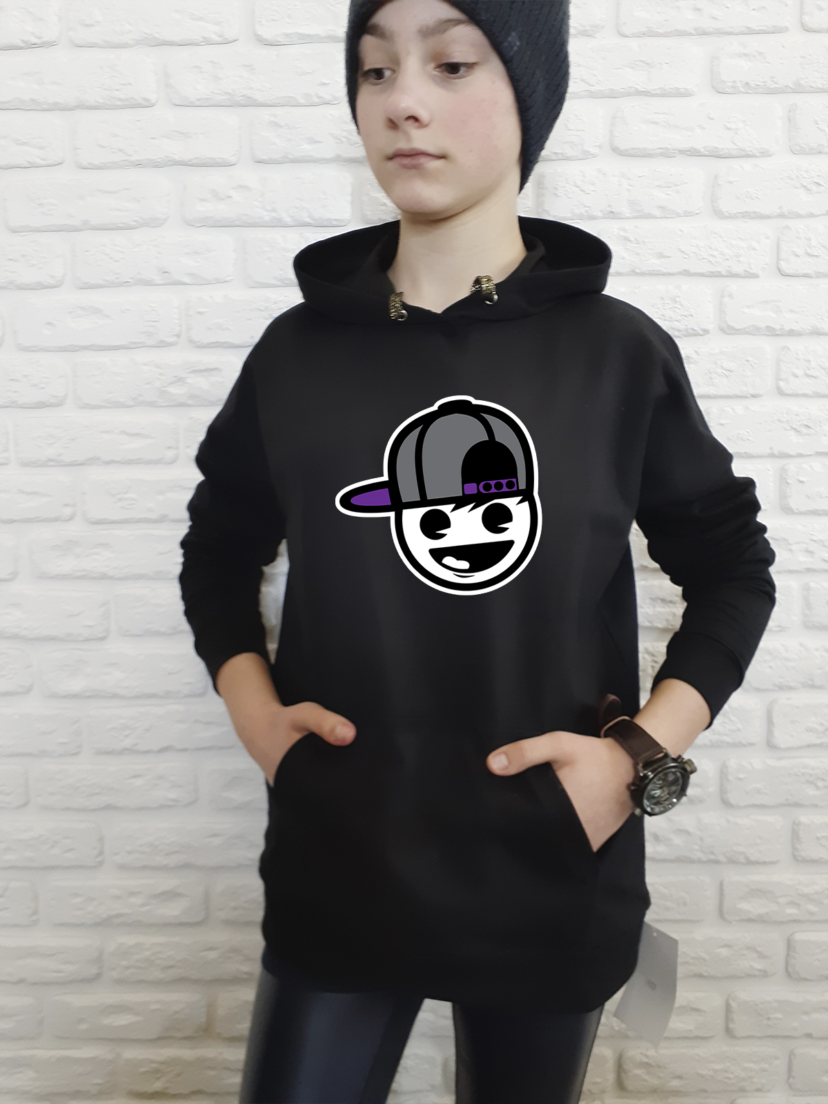 

Худи для девочек ArtSvet Crew Черная 152 см CREWCTCH