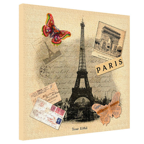 

Картина на холсте Presentville Paris Eiffel Tower 65х65 см