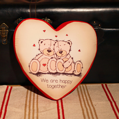 

Подушка сердце 3D Presentville We are happy together 40х40х7,5 см