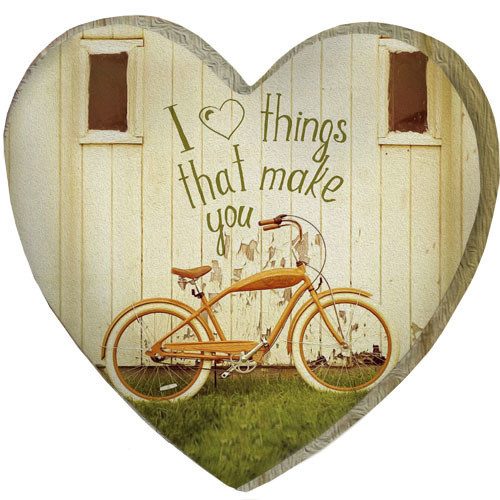 

Подушка сердце 3D Presentville I like things that make you 40х40х7,5 см