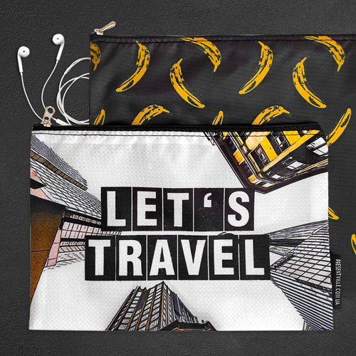 

Косметички Double Presentville Let`s travel & Banana (2 шт)